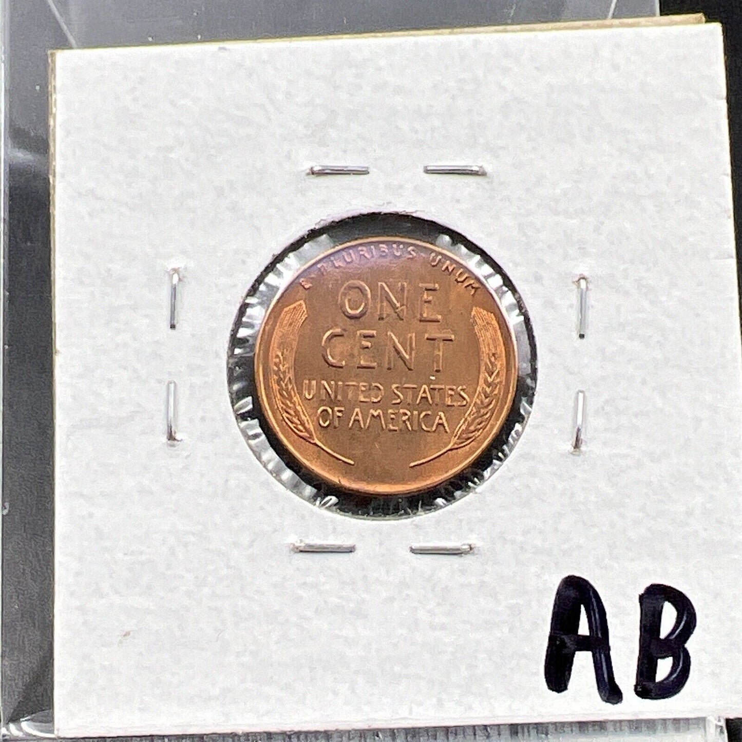 1955 P 1c Lincoln Wheat Cent Penny Coin Poor Man Strike Double Die BU RB #AB