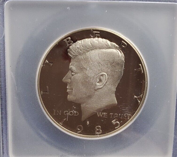 1985 S Proof Kennedy HALF DOLLAR ICG PR69 DCAM