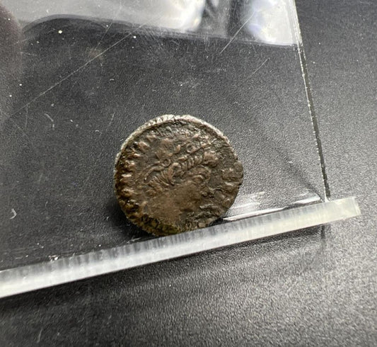 Ancient Roman Bronze Coin Circulated condition uncleaned - SKU #B12723B