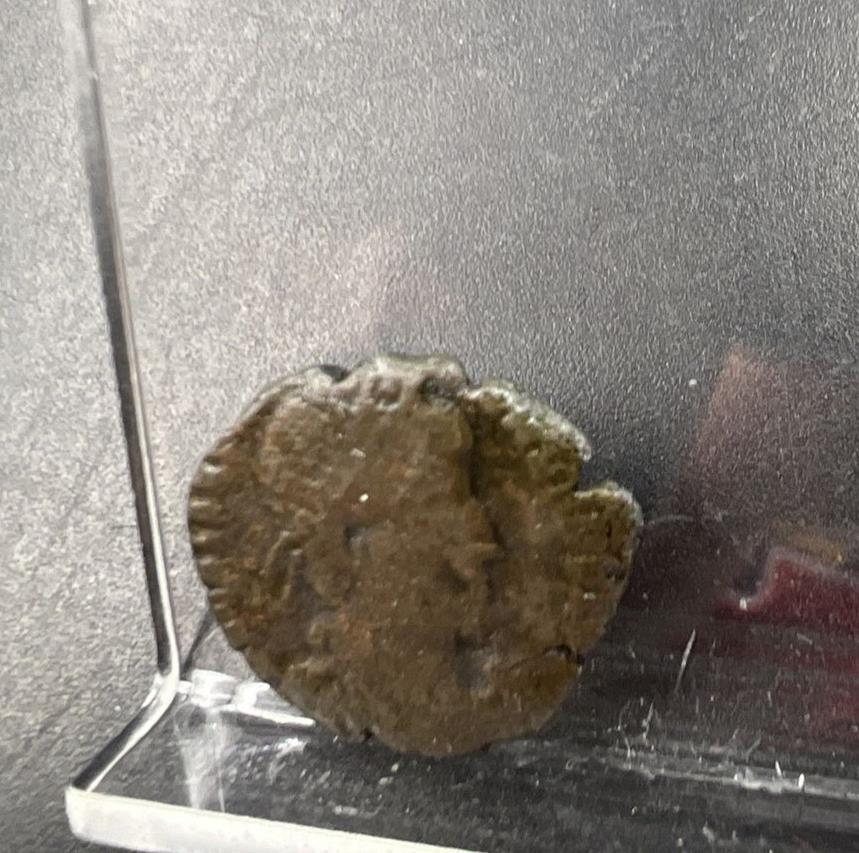 Ancient Roman Bronze Coin Circulated condition uncleaned - SKU #AB121623AB