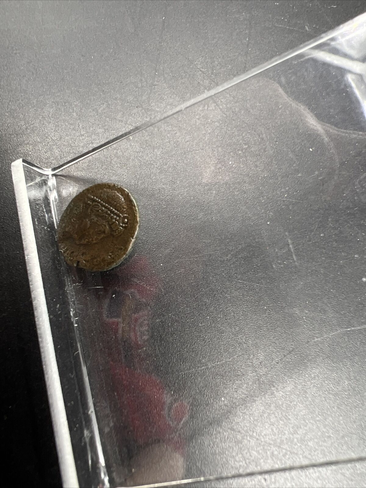 Ancient Roman Bronze Coin Circulated condition uncleaned - SKU #AC121523AC