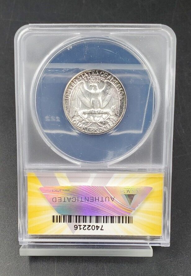 1960 P Washington Quarter 25c ANACS MS66 Type B Proof die Reverse FS-901 Variety