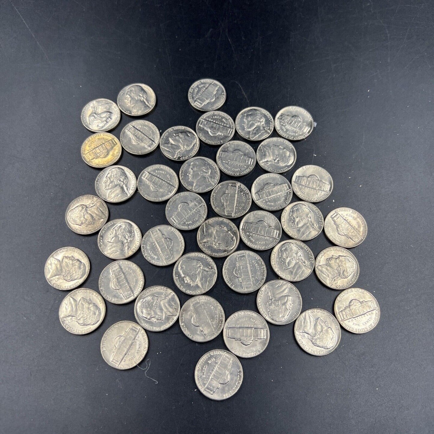 40 Coin BU roll 1965 5c Jefferson Nickel CH Uncirculated - Exact Coins Pictured