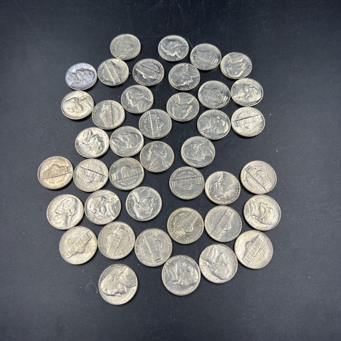 40 Coin BU roll 1965 5c Jefferson Nickel CH Uncirculated - Exact Coins Pictured