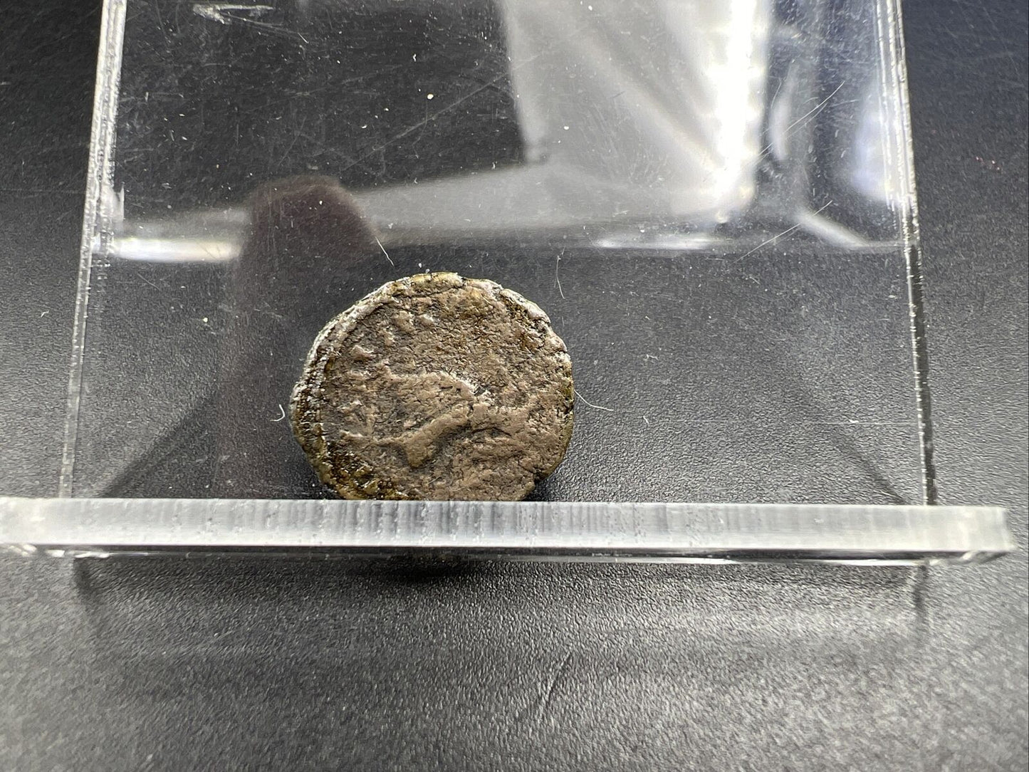 Ancient Roman Bronze Coin Circulated condition uncleaned - SKU #A12723A