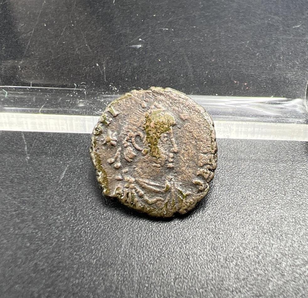 Ancient Roman Bronze Coin Circulated condition uncleaned - SKU #12723G