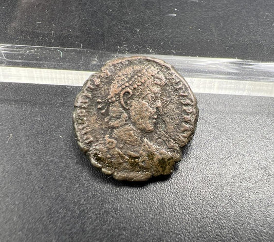 Ancient Roman Bronze Coin Circulated condition uncleaned - SKU #D12723D