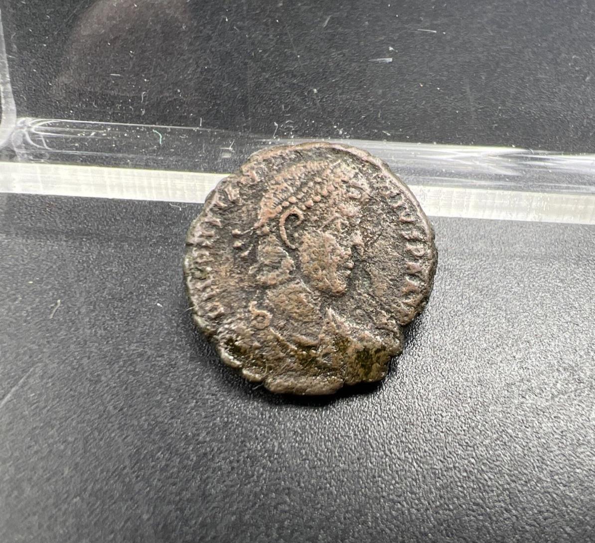 Ancient Roman Bronze Coin Circulated condition uncleaned - SKU #D12723D