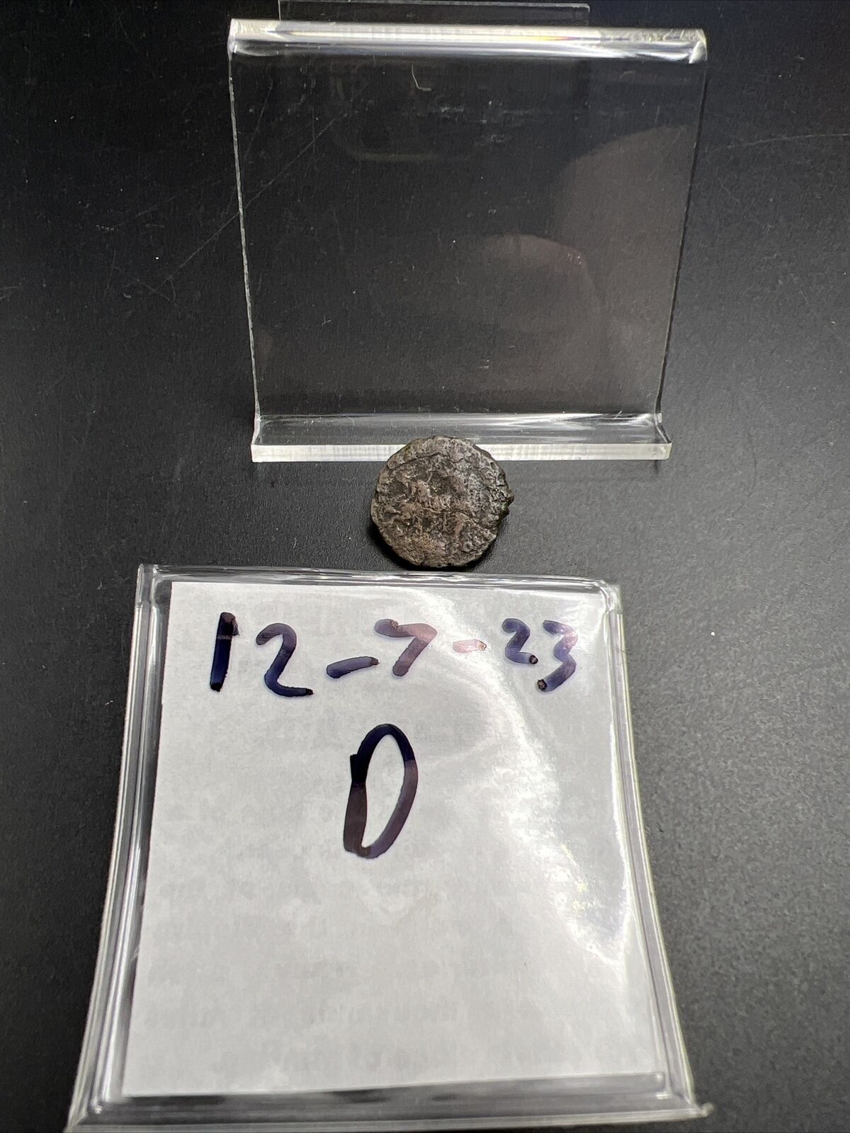 Ancient Roman Bronze Coin Circulated condition uncleaned - SKU #D12723D