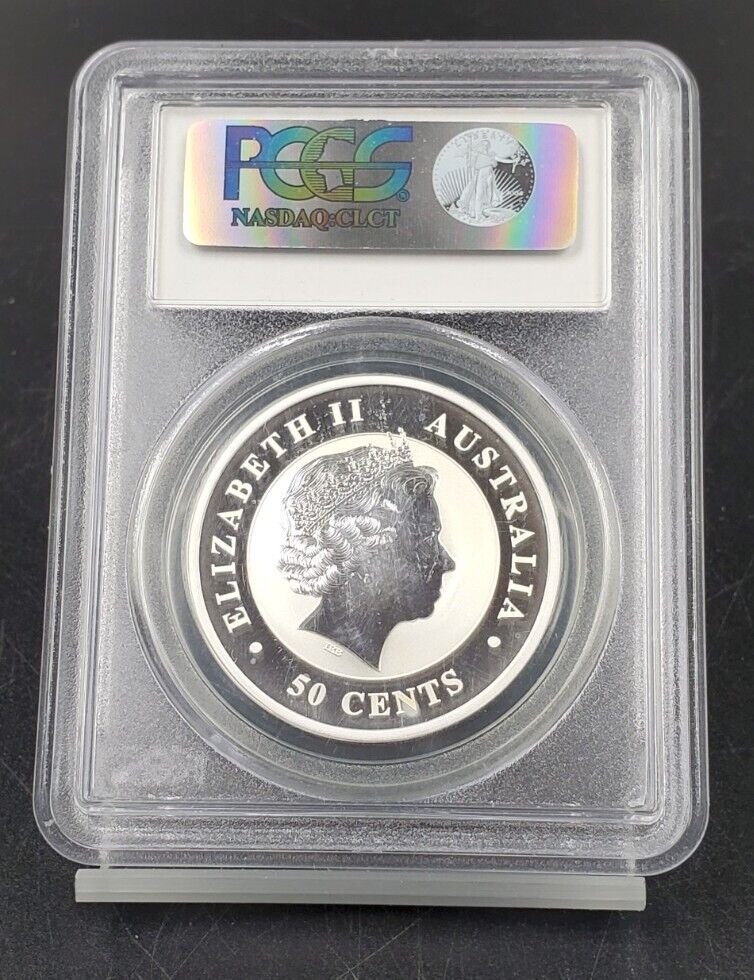 2012 P Australian Koala 1/2 Oz C Australia PCGS SP69 First Strike Flag Holder