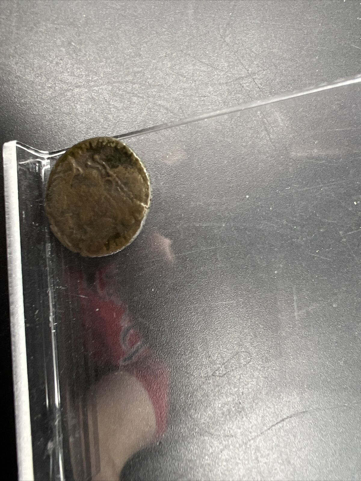 Ancient Roman Bronze Coin Circulated condition uncleaned - SKU #AD121423AD