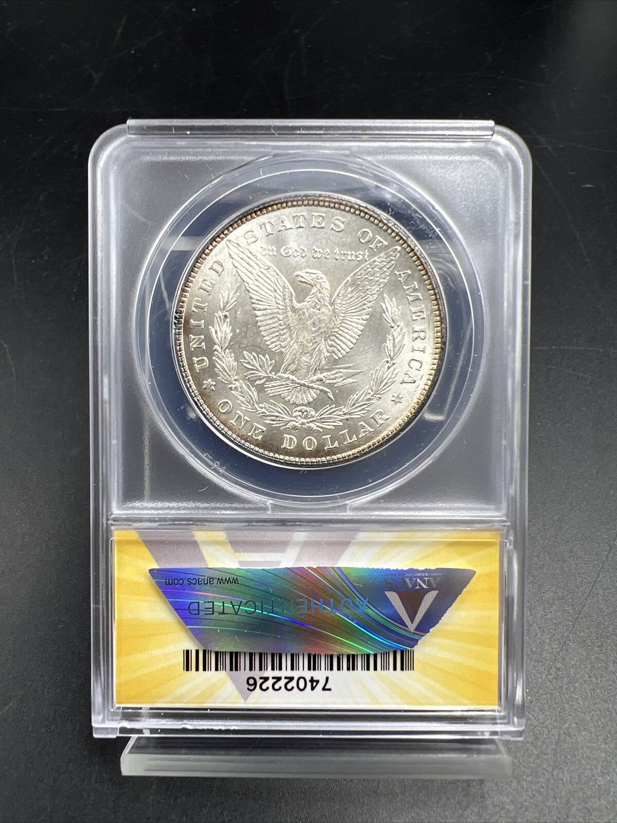 1878 P 8TF Morgan Silver Dollar Variety Coin ANACS MS62 VAM-16 TDO OBV Triple *