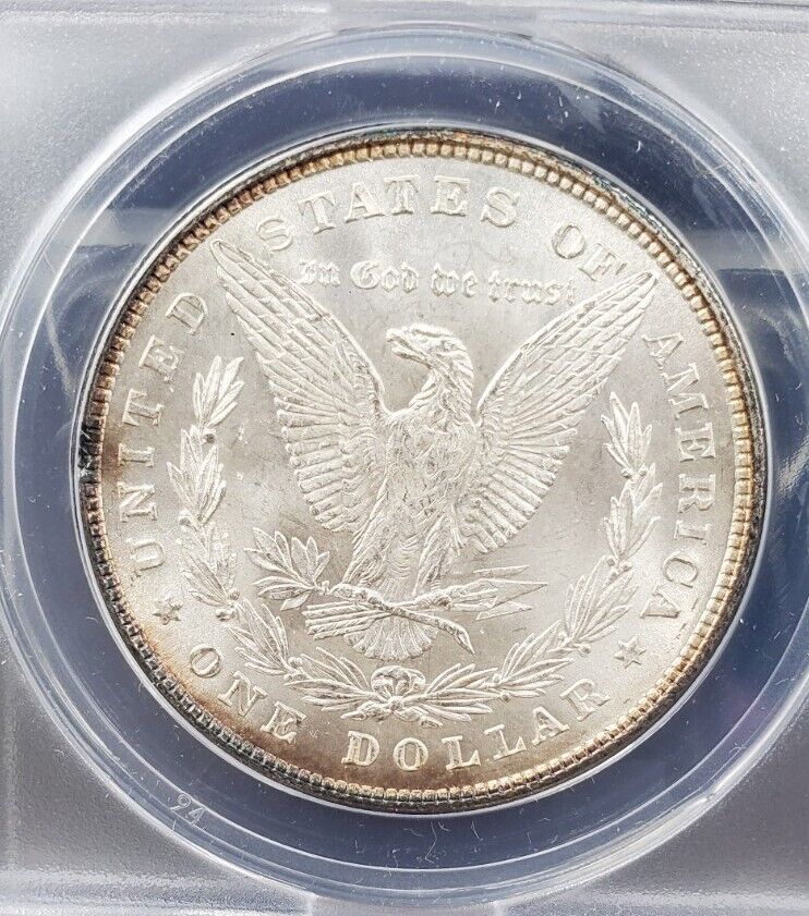 1878 P 8TF Morgan Silver Dollar Variety Coin ANACS MS62 VAM-16 TDO OBV Triple *