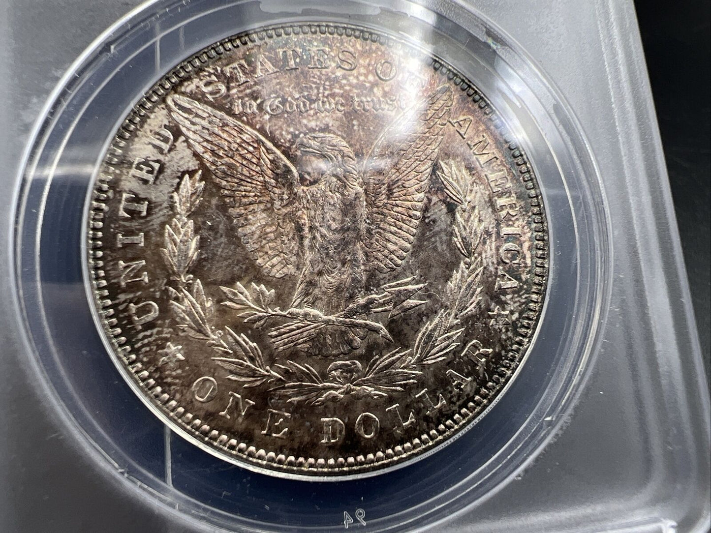 1878 P 7/8 TF VAM-39A Hitlist 40 $1 Morgan Dollar Variety ANACS MS62 BU UNC tone