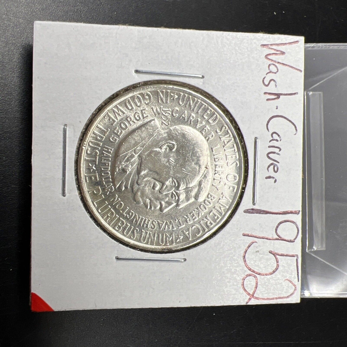1952 P George Washington Carver Silver 50c Half Dollar Commemorative CH BU #RED