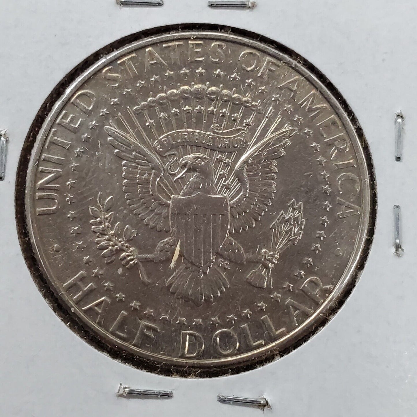 1995 D Kennedy Clad Half Dollar Coin OBV Grease Filled Die Error Coin Circ