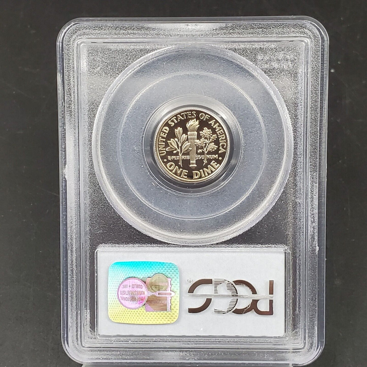 1993 S Roosevelt Clad Dime Proof Coin PCGS PR69 DCAM Deep Cameo #905
