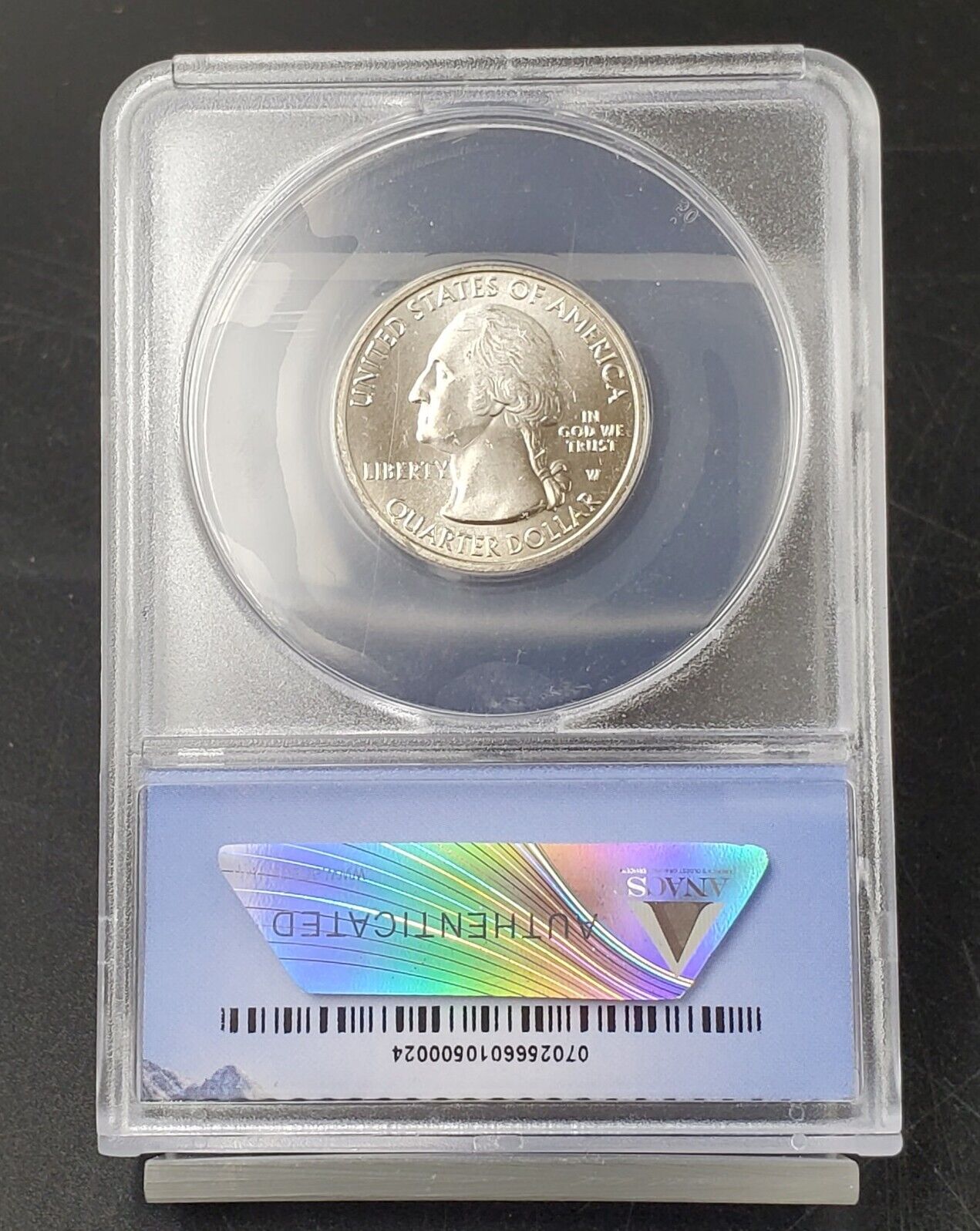 2019 W American Memorial Park National Park Quarter ANACS MS66 Early Discovery