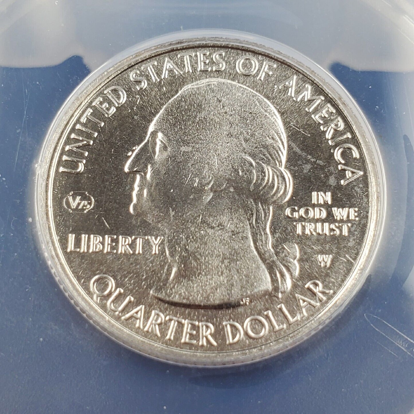 2020 W Tallgrass Prairie National Park Quarter ANACS MS67 V75 WWII PRIVY Mark