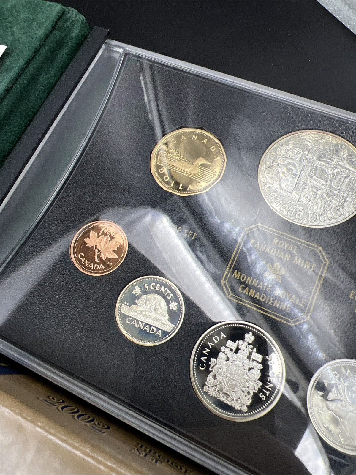 Golden Jubilee 2002 Proof Set Royal Canadian Mint 50th Special Edition