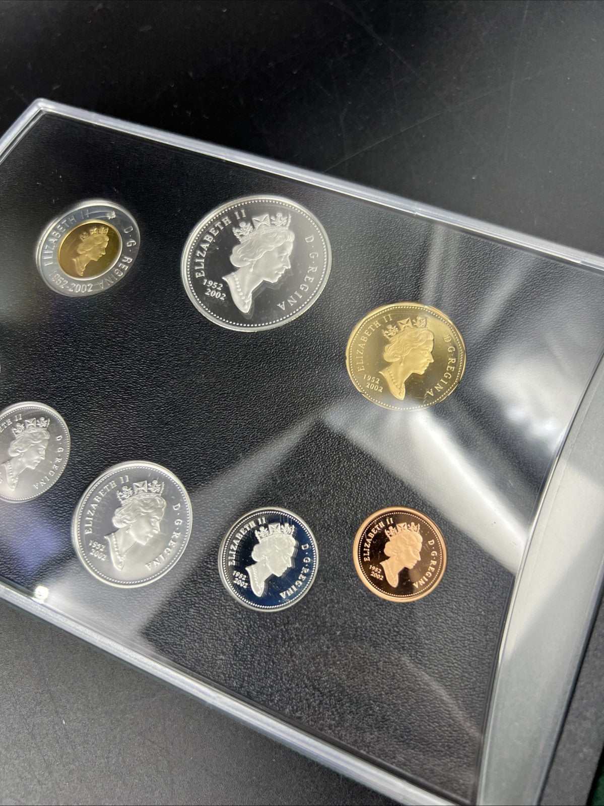 Golden Jubilee 2002 Proof Set Royal Canadian Mint 50th Special Edition