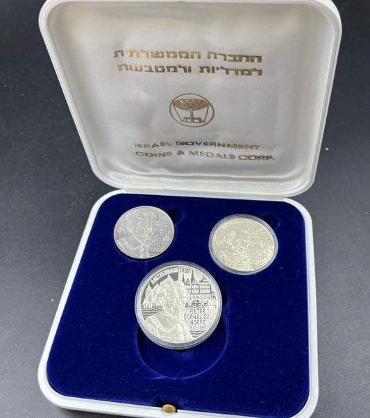 3 Coin Set 1997 €50 €20 €5 Euro Netherlands Amsterdam Pieter Cornelisz Hooft