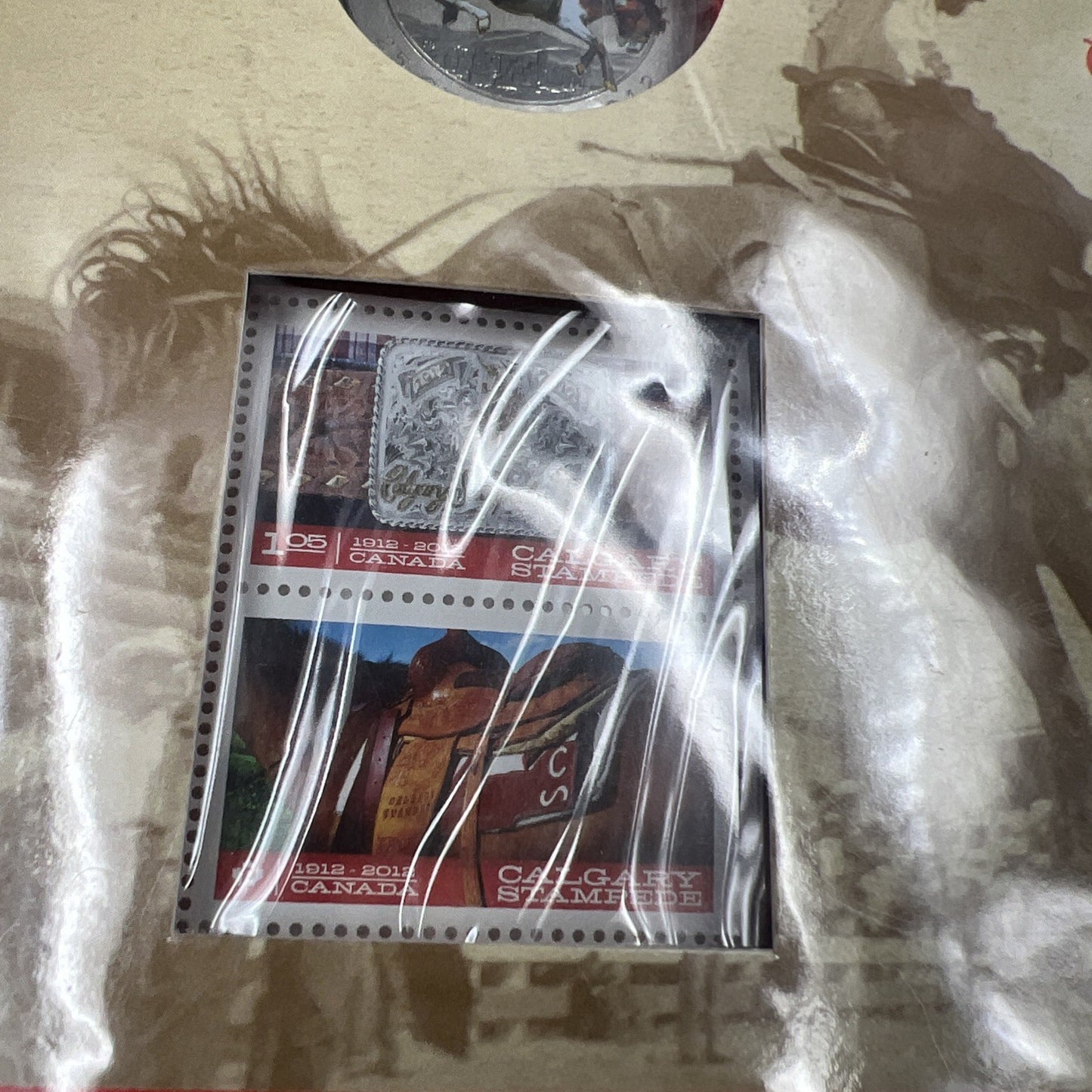 2012 Canada Calgary Stampede Commemorative Large 25 Cent Coin