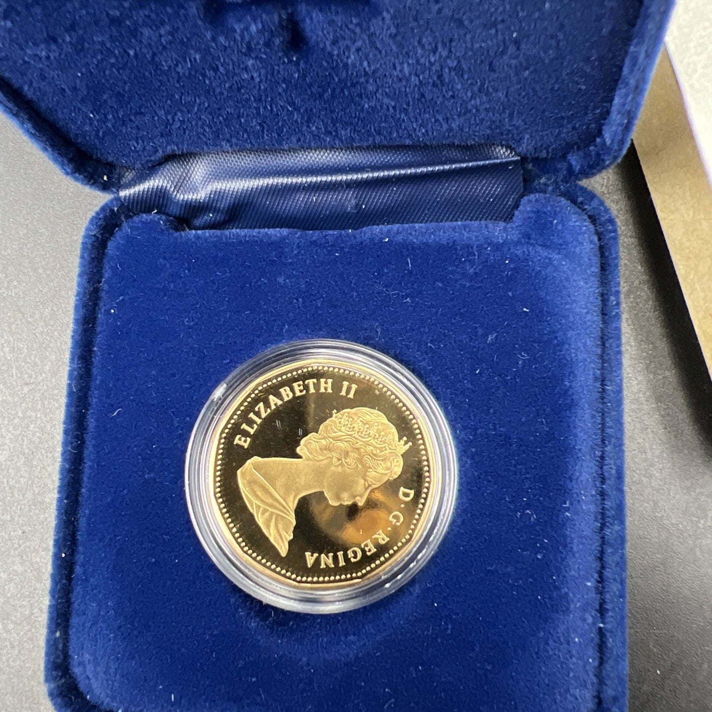 1987 $1 Proof Canada Loon Dollar with Box & COA Free Shipping!