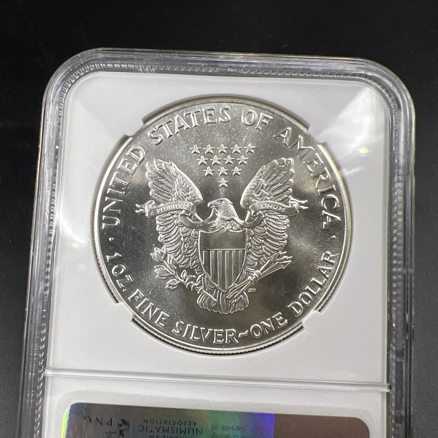 1988 1 Oz ASE American Silver Eagle NGC MS69 Red Book Label Early Production