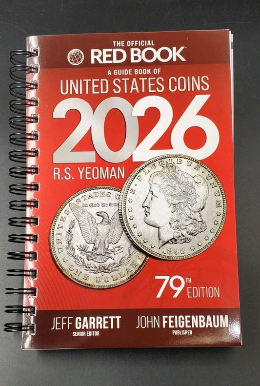 2026 The Official Red Book A Guide Book of United States Coins 79th Edition Soft