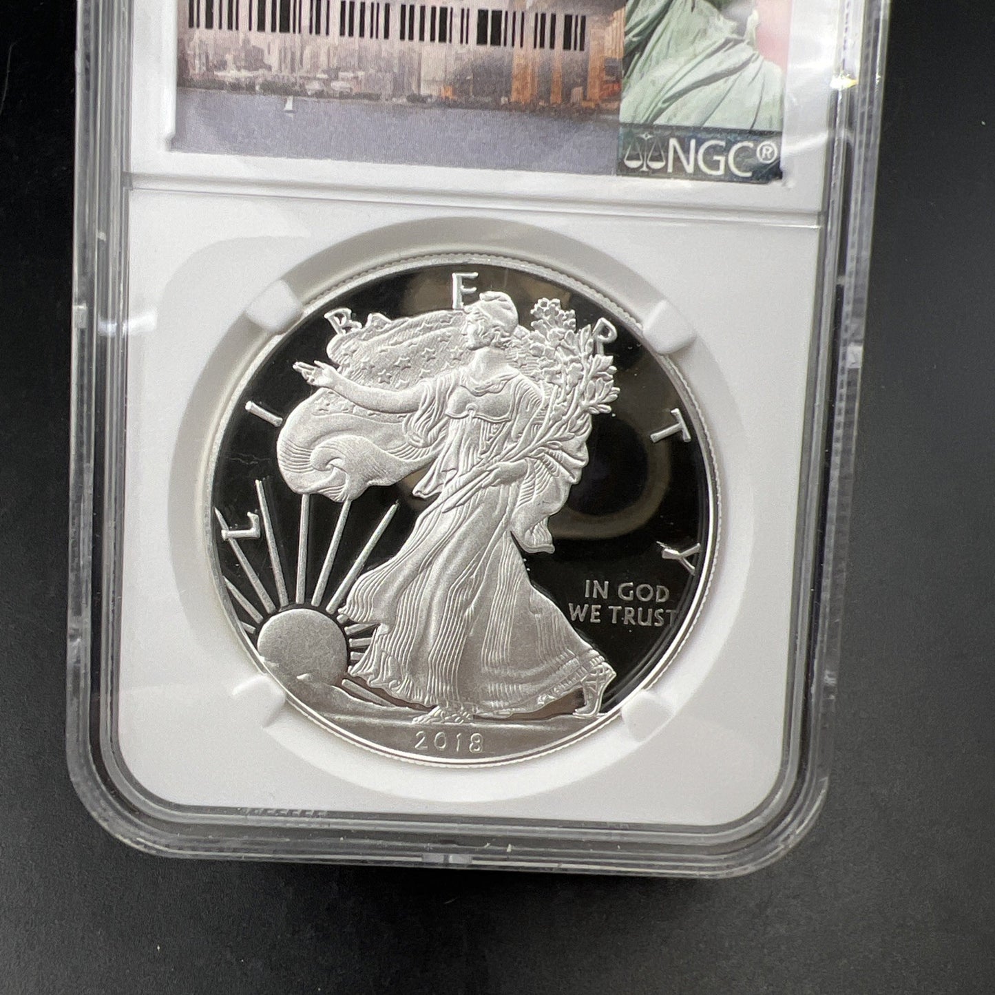 2017 W 1 Oz Proof ASE American Silver Eagle Coin NGC PF69 UCAM Statue of Liberty