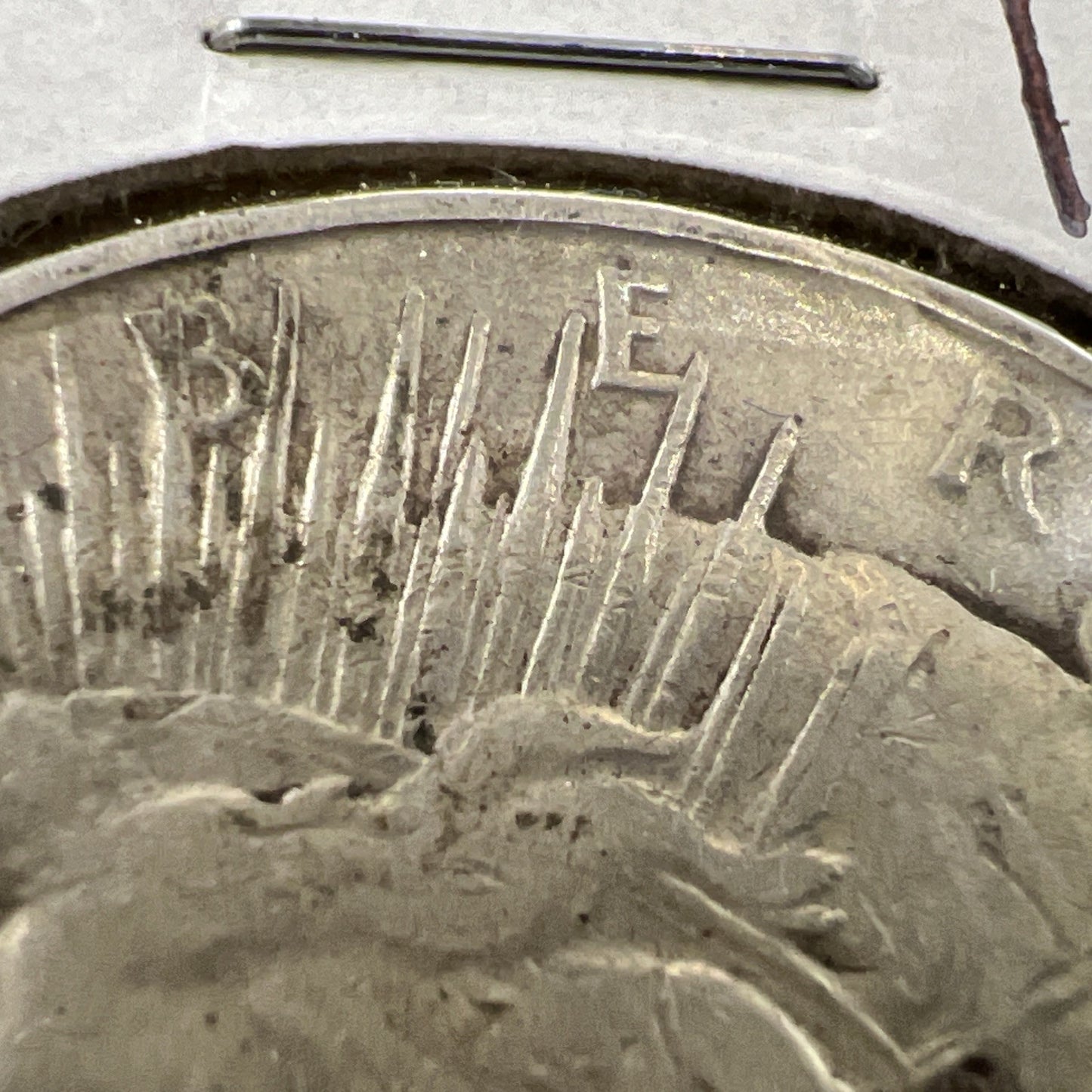 1934 D $1 Peace Silver Dollar Coin VAM 3 FS-003 Double Die OBV Medium D VF Circ