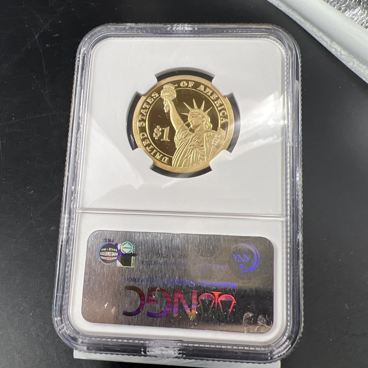 2008 S John Quincy Adams Proof Presidential Dollar Coin NGC PF69 UCAM #377