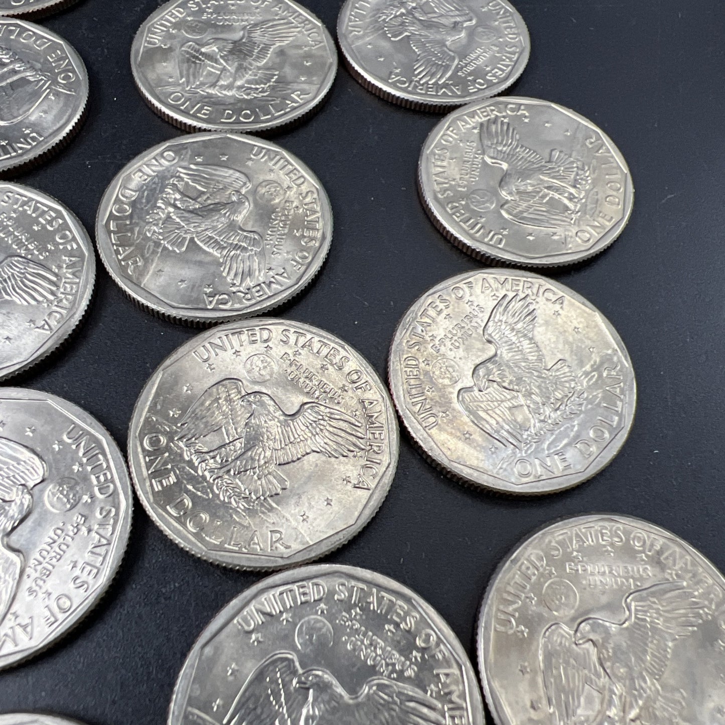 Roll of 21 1979 S $1 One Dollar SBA Susan B Anthony BU UNC Dollar Coins