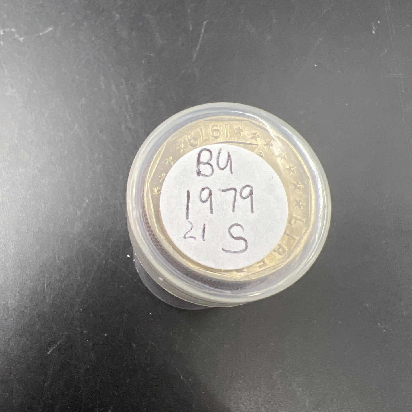 Roll of 21 1979 S $1 One Dollar SBA Susan B Anthony BU UNC Dollar Coins