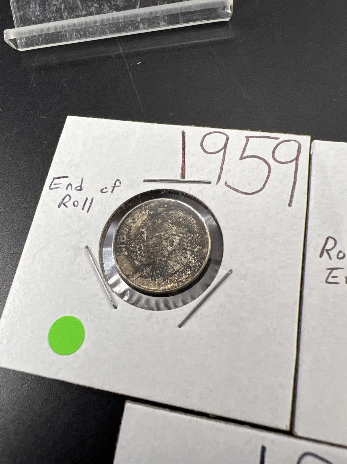 Toner Trio 3 PQ Rainbow toned 1954 1959 1964 Roosevelt Silver Dime Coins BU #33B