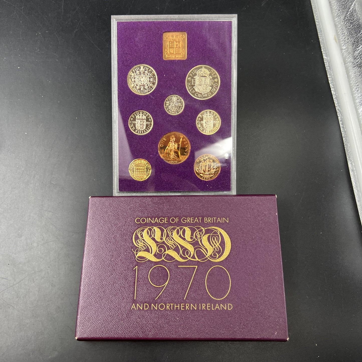 The Decimal Coinage of Great Britain Northern Ireland 1970 Coin Set #A
