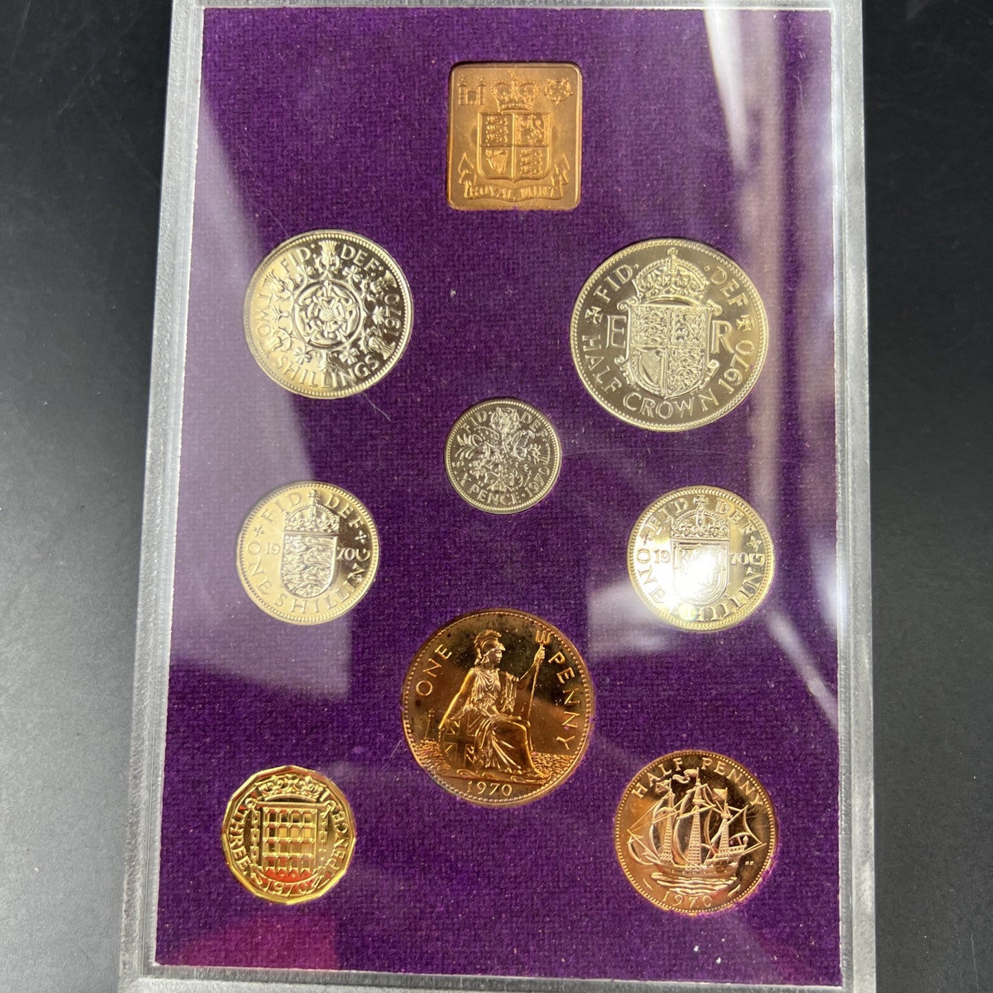 The Decimal Coinage of Great Britain Northern Ireland 1970 Coin Set #A