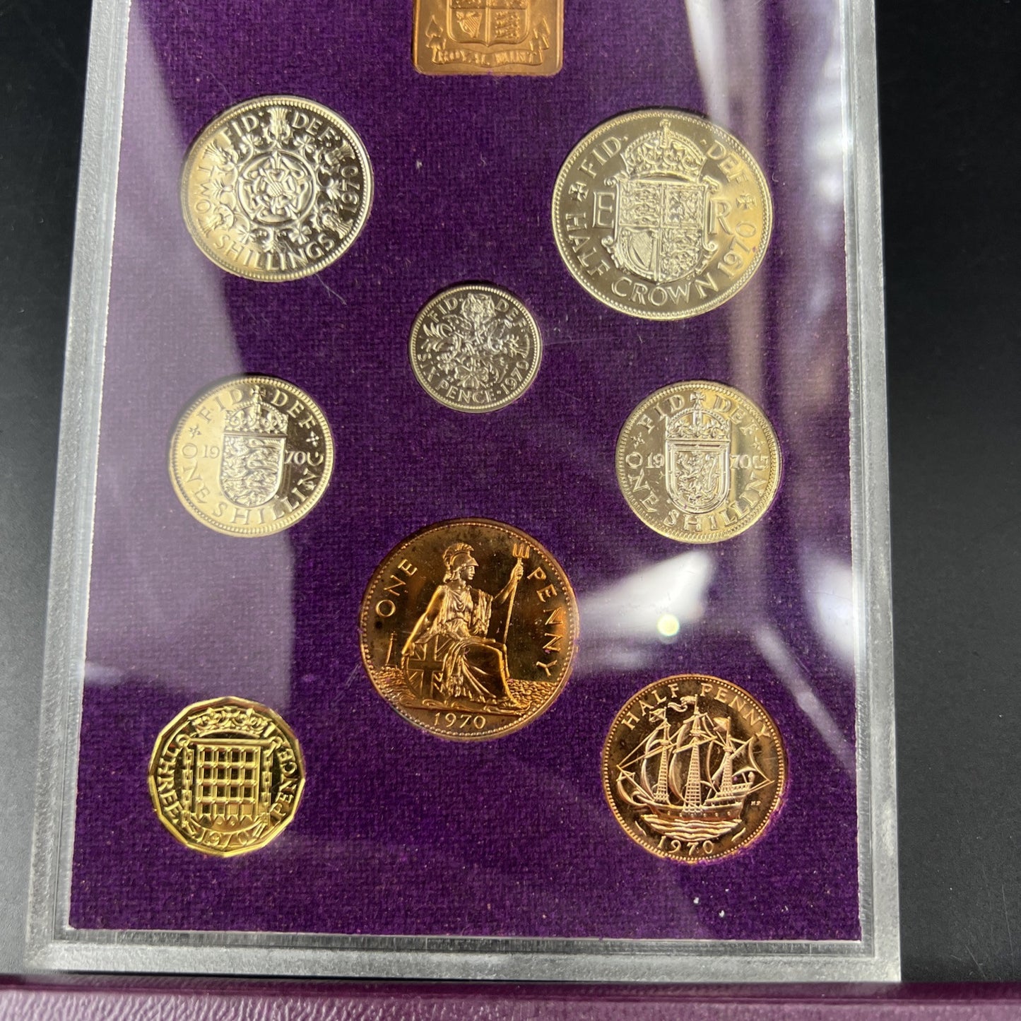 The Decimal Coinage of Great Britain Northern Ireland 1970 Coin Set #A