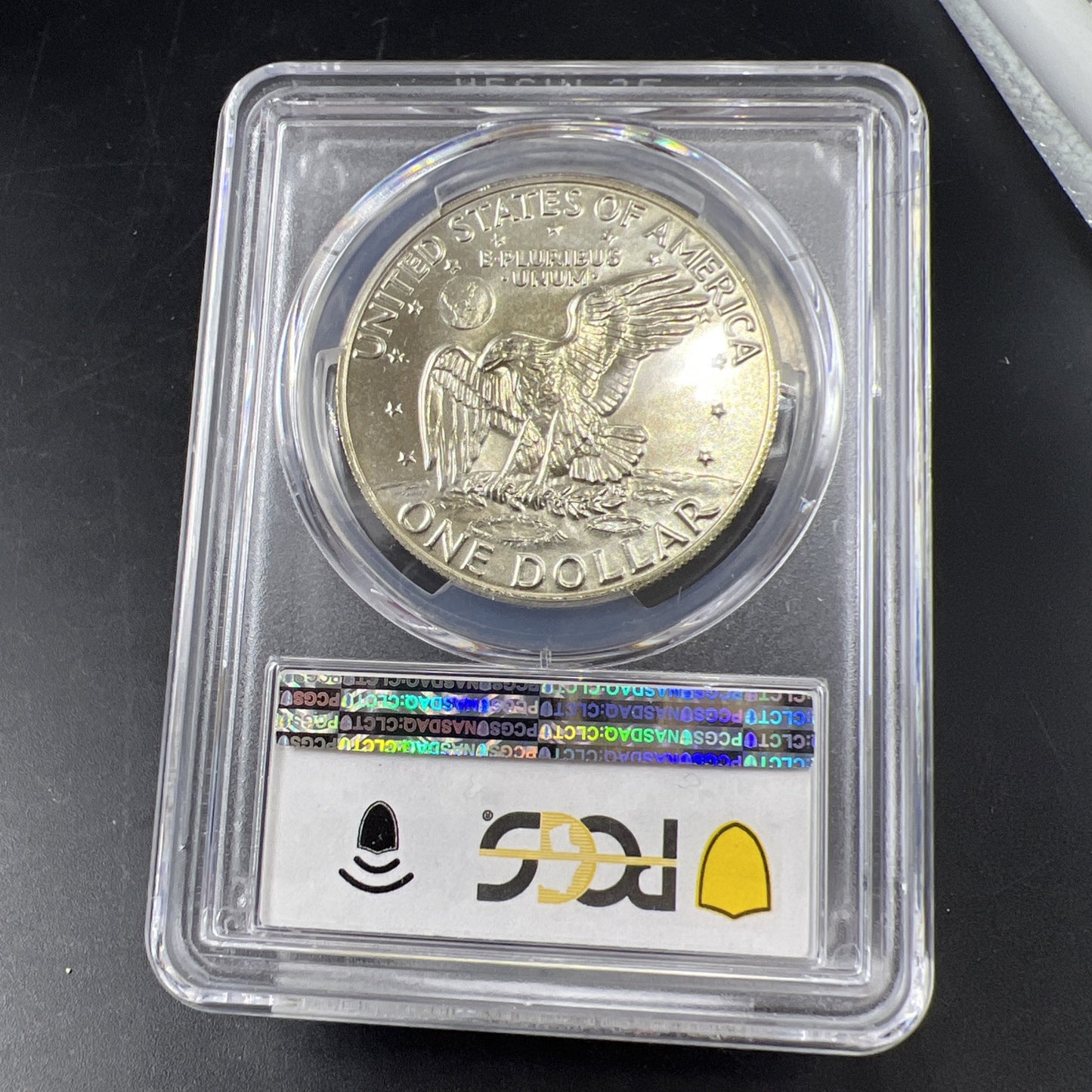 1974 S Ike Eisenhower Bicentennial BU 40% SILVER Dollar Coin MS67 PCGS Gem BU #9