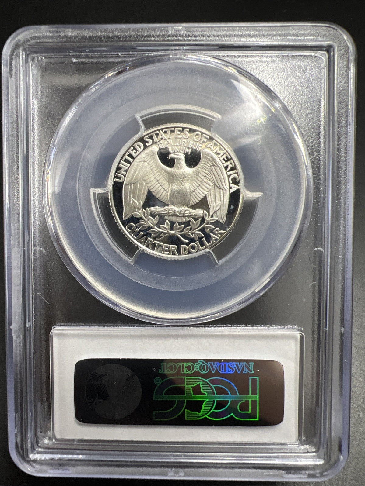 1992 s 25c Proof Washington Silver Quarter Coin PCGS PR69 DCAM #883