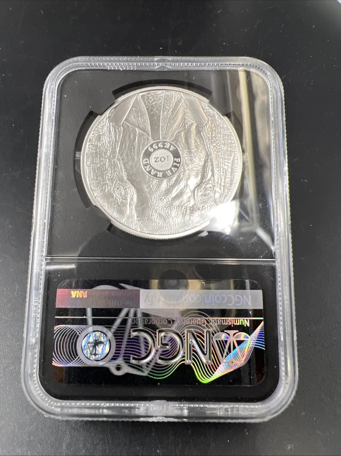 2021 S South Africa Big 5 Series Elephant 1 oz Silver Coin PF70 UCAM NGC
