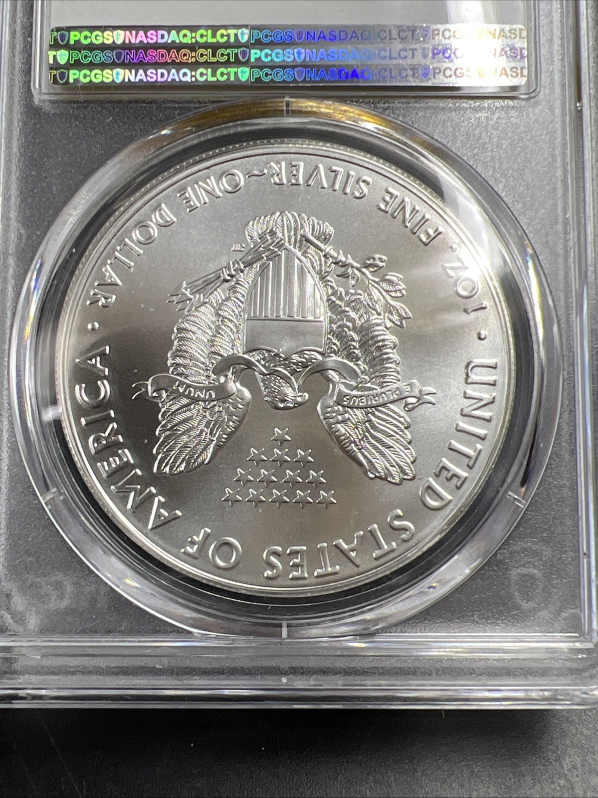 2021 Type 1 American Silver Eagle PCGS MS70 Early Issue Label #160