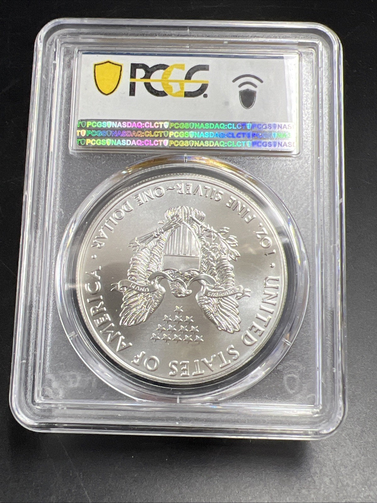 2021 Type 1 American Silver Eagle PCGS MS70 Early Issue Label #160
