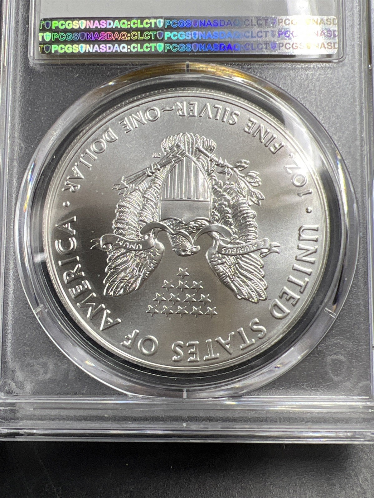 2021 Type 1 American Silver Eagle PCGS MS70 Early Issue Label #160