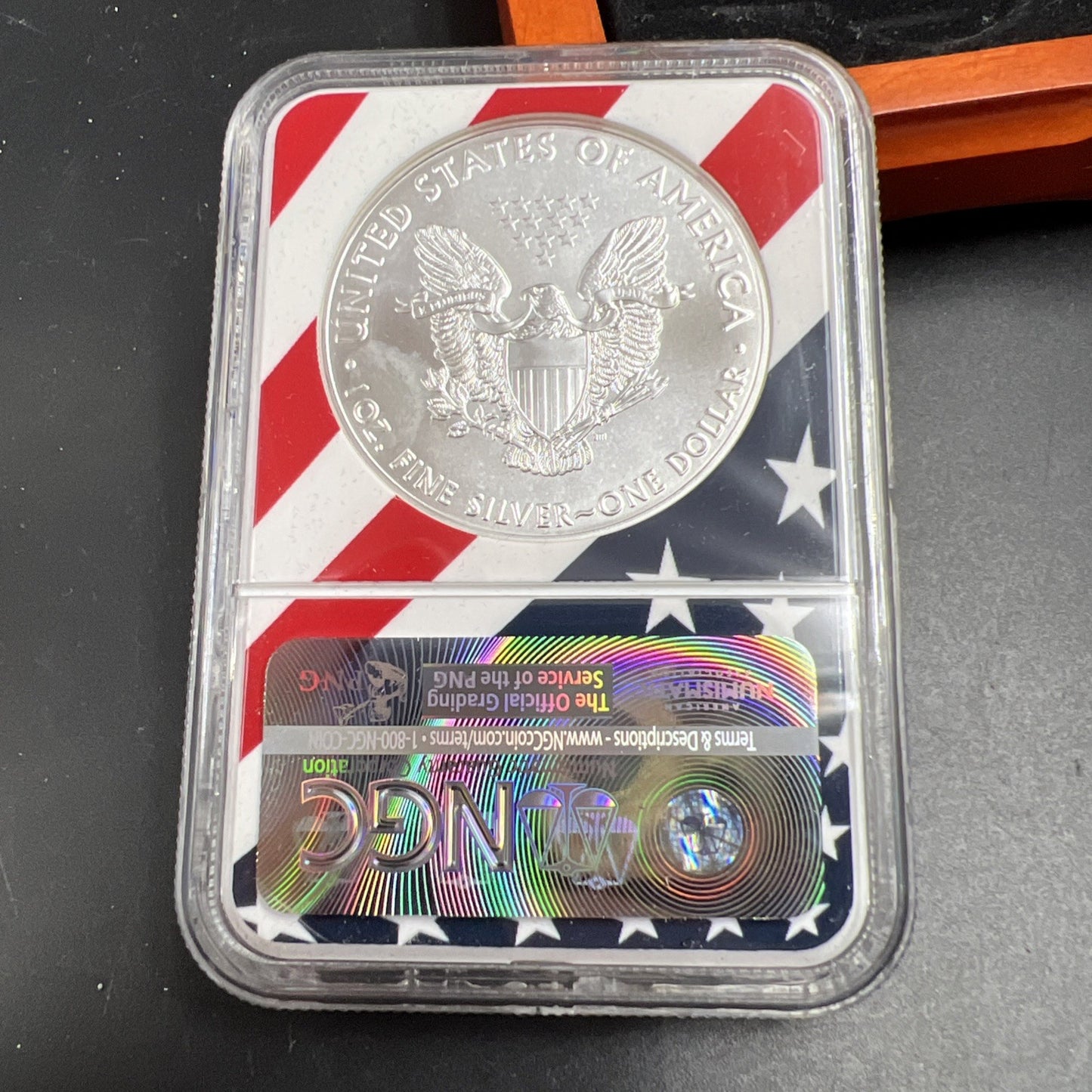 2018 1 oz American Silver Eagle $1 NGC Certified MS70 New Year's Edition USA