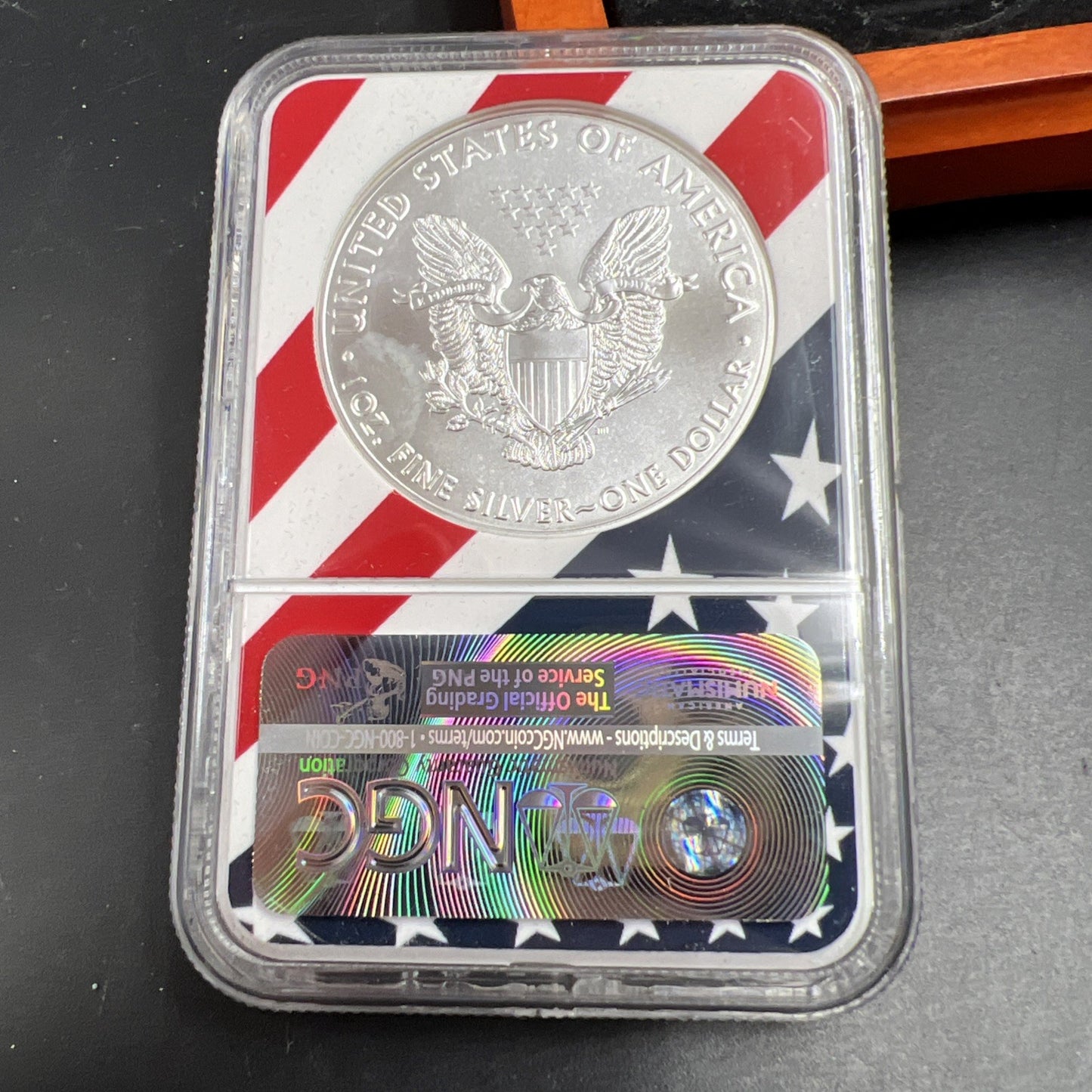2018 1 oz American Silver Eagle $1 NGC Certified MS70 New Year's Edition USA