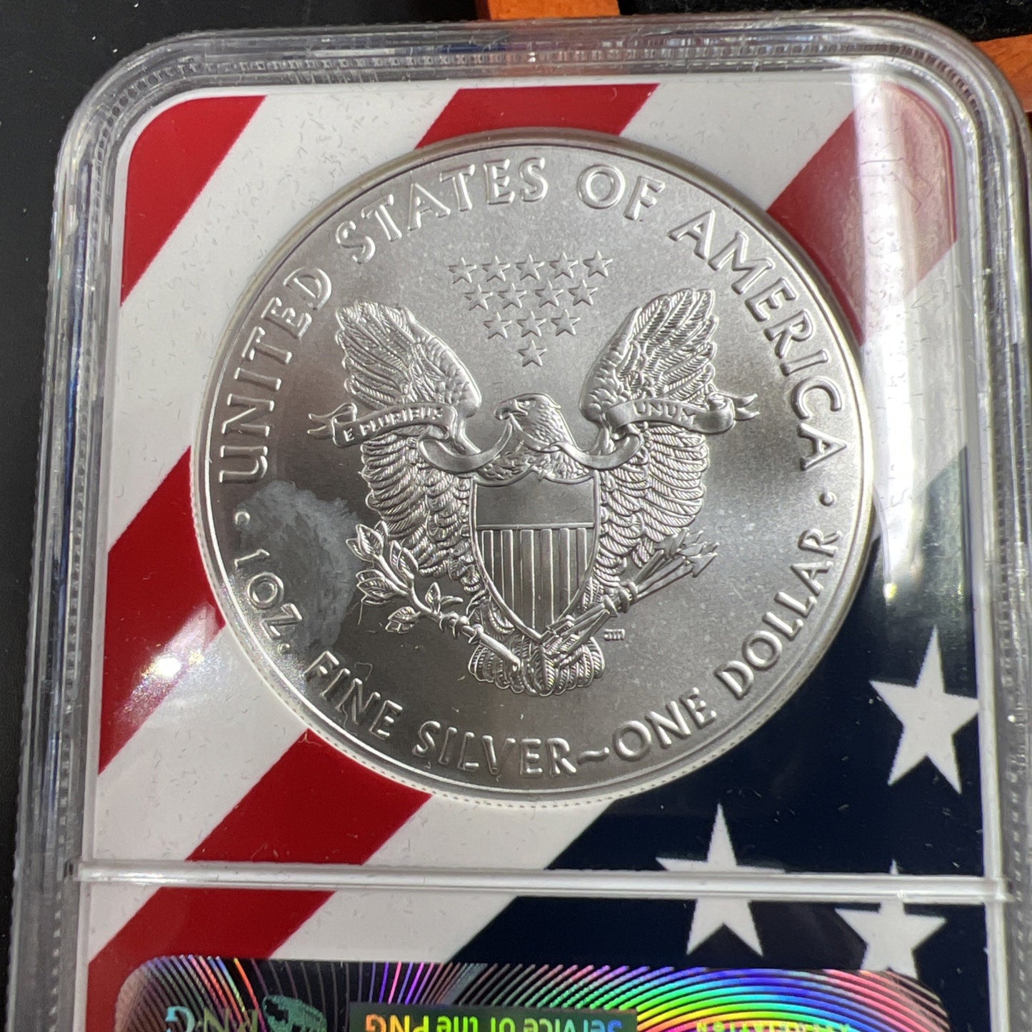 2018 1 oz American Silver Eagle $1 NGC Certified MS70 New Year's Edition USA