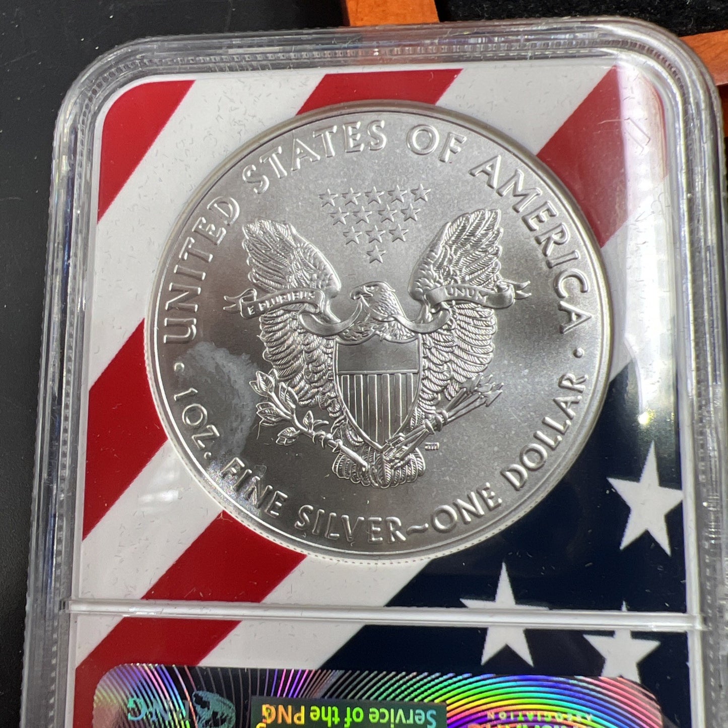 2018 1 oz American Silver Eagle $1 NGC Certified MS70 New Year's Edition USA