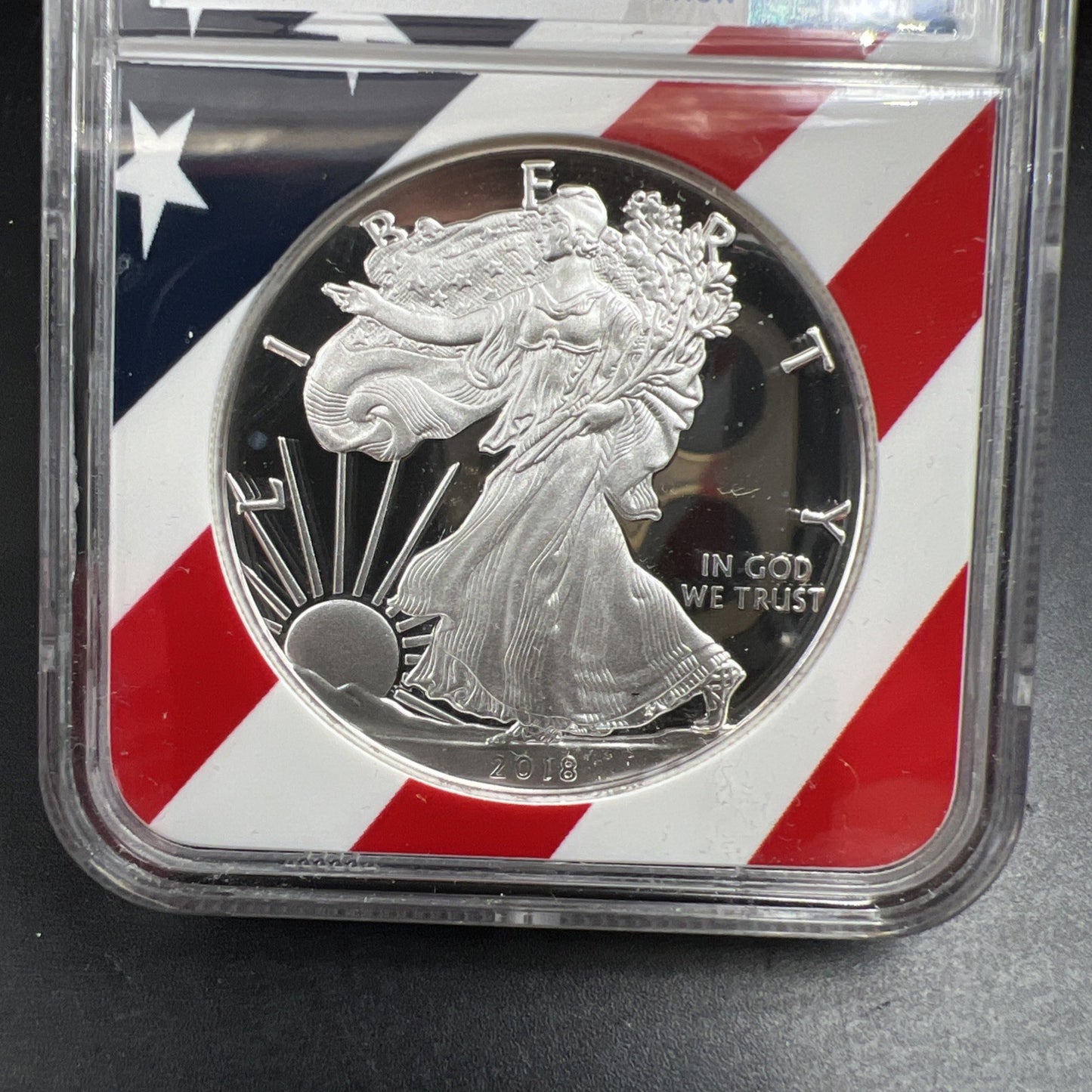 2018 W 1 oz American Silver Eagle Coin $1 NGC PF70 UCAM Congratulations Set USA